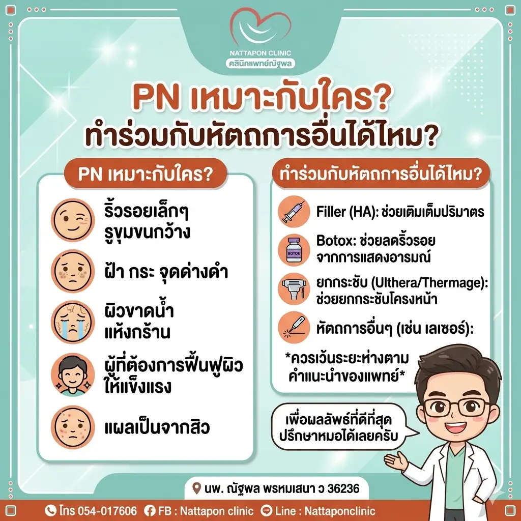 PN เหมาะกับใคร คลินิกแพทย์ณัฐพล ลำปา